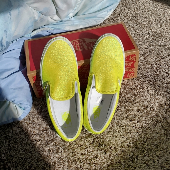 Vans Glitter Slip Ons - Picture 2 of 4
